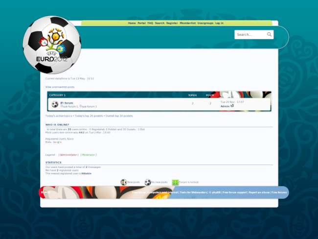 Football Cup: Euro 2012